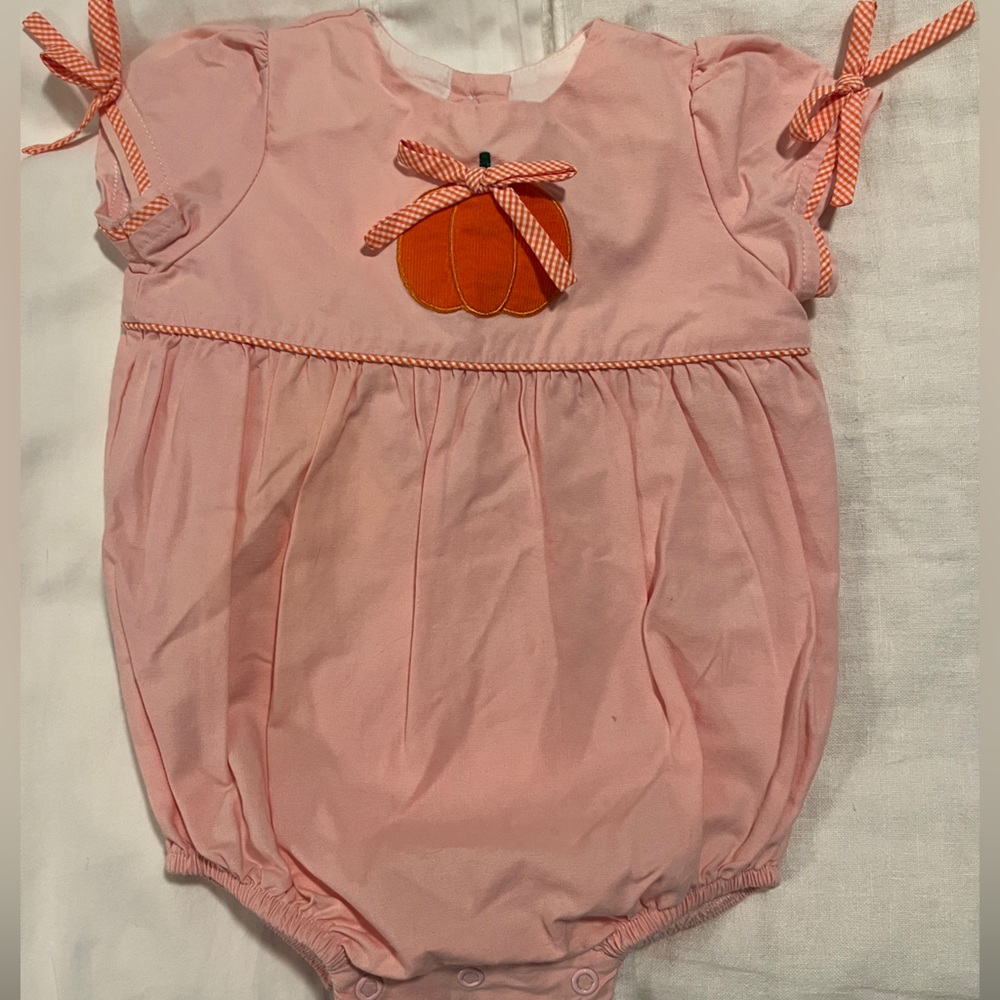 Dondolo pumpkin bubble, fall onesie